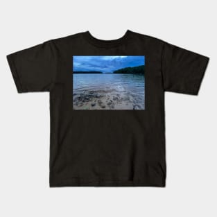 Stormy Lake Lanier Kids T-Shirt